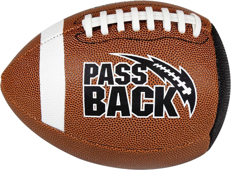 Passback Official Composite Football, Ages 14+, High School Training Football, (Ships Deflated) - Image 1